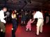 Nick Kirvy coaches the Jitterbug dancing